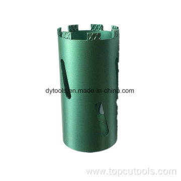 Diamond Core Drill Bit for Hard Reinforced Concrete Drilling